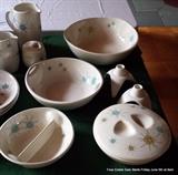 Huge Selection of Franciscan Starburst Pattern with many rarely seen hard-to-find pieces 