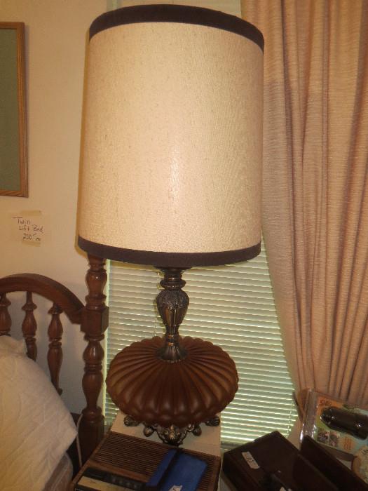 1950's lamps matching pair