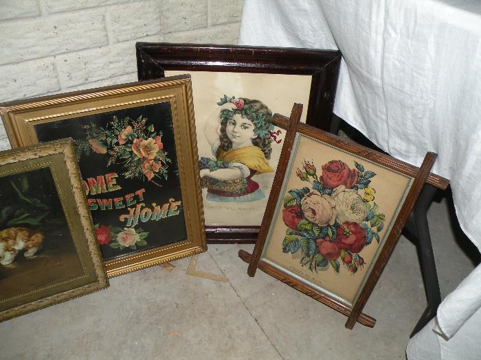 Some truly beautiful antique framed prints