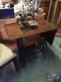 antique sewing machine