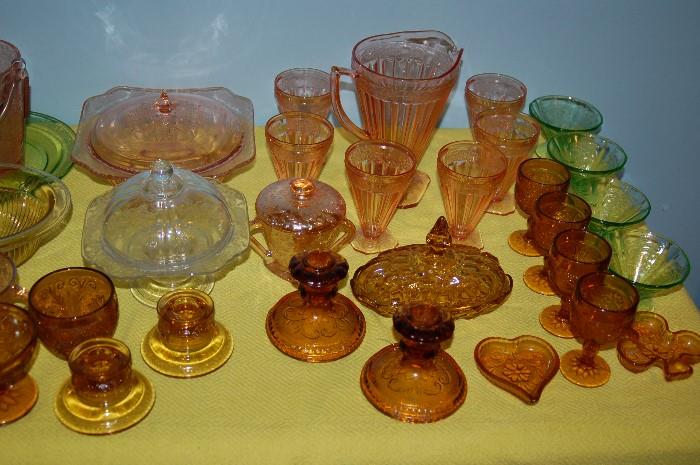 And yet more depression glass!