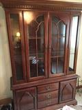 GORGEOUS CHERRY GROVE CHINA CABINET BY AMERICAN DREW