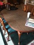 AMERICAN DREW CHERRY GROVE DINING ROOM TABLE WITH CHAIRS