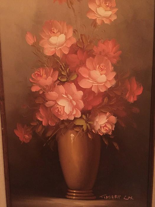 ORIGINAL ART BY ROBERT COX (OIL ON CANVAS)