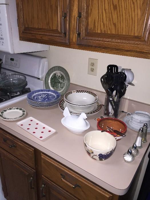DISHES AND BOWLS