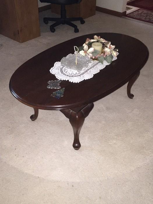 OVAL CHERRY GROVE TABLE BY AMERICAN DREW