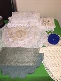 HANDMADE VINTAGE DOILIES &  LINENS