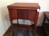 Sewing cabinet, beautiful marquetry