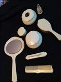 Ivory vanity set