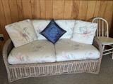 Like new wicker sofa
