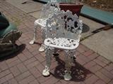 2 Iron Chairs