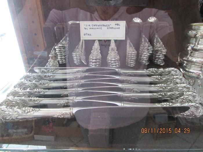 Wallace "Sir Christopher" 1936 Sterling flatware set