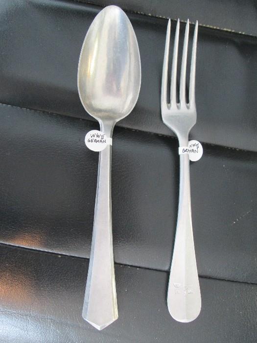 WW II German utensils