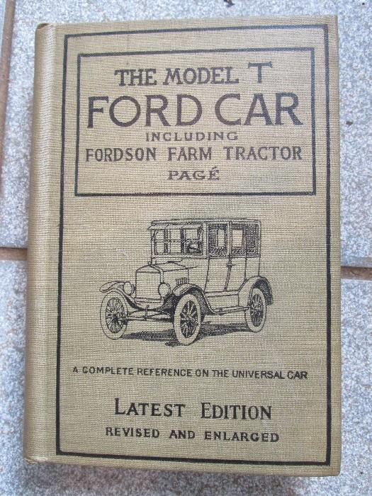 The Model T Ford Car incl. Fordson Farm Tractor 1926