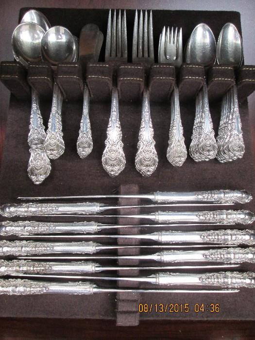 Another picture of "Sir Christopher" sterling flatware