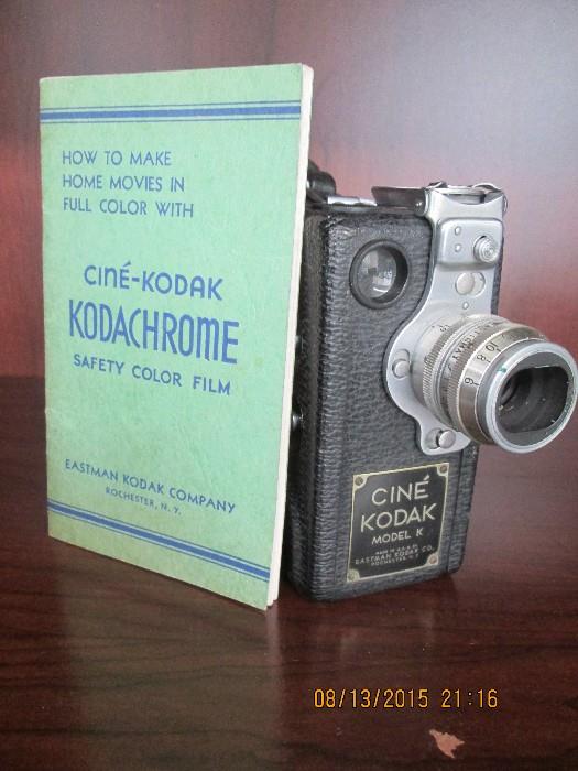 Kodachrome Cine Model K movie camera