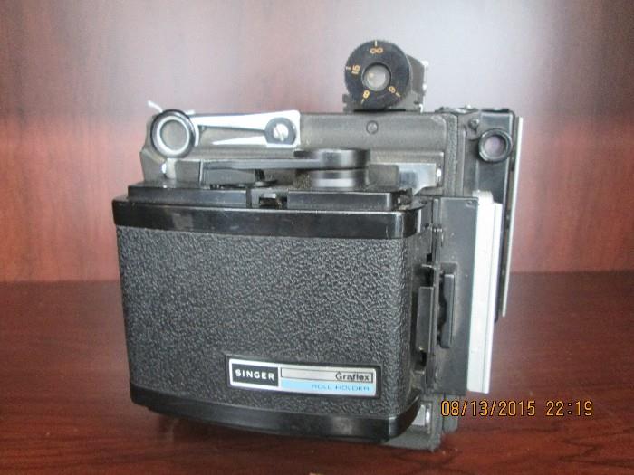 Singer Graflex camera