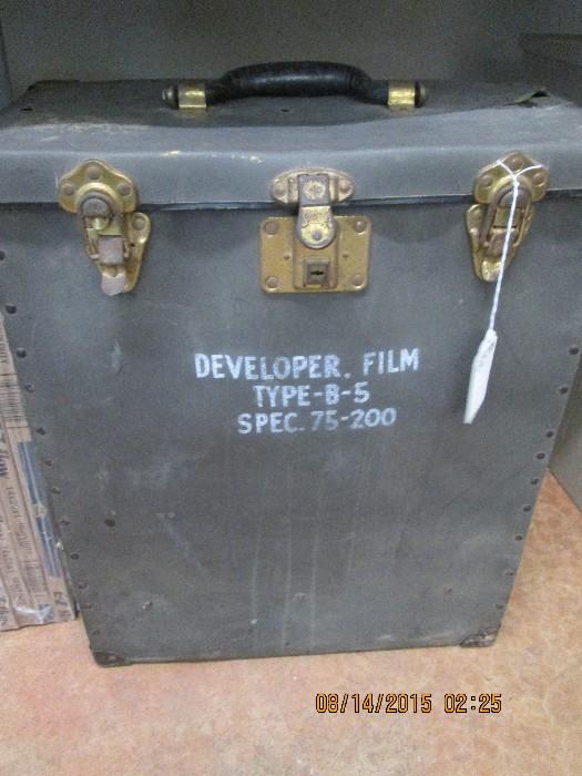 WW II Film Developer Type B-5