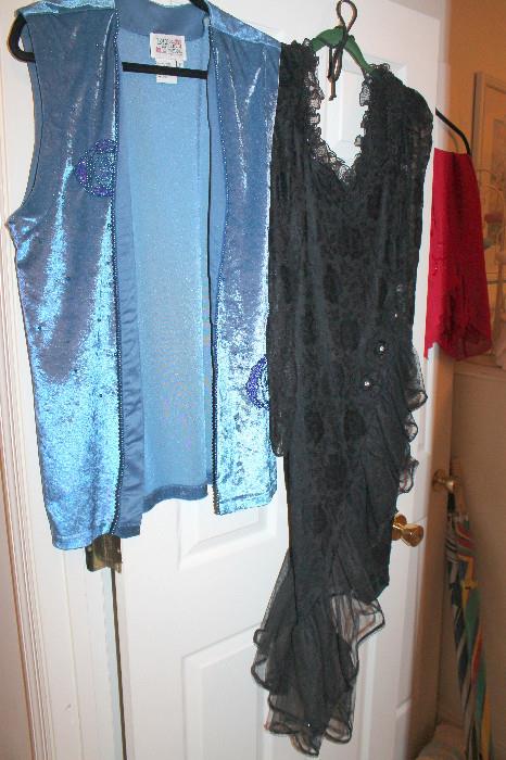Beaded vest (dress is sold)