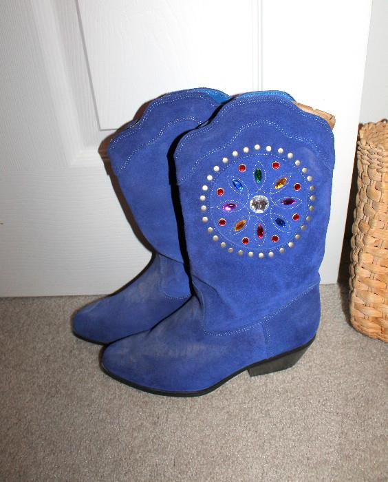 Jeweled cowboy boots