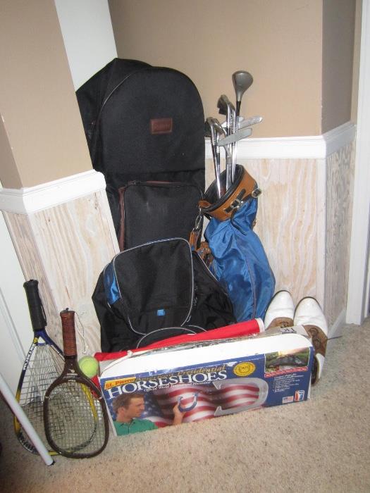 Golf, raquet ball, horseshoes and more