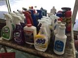 Lots of new cleaning products