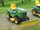 John Deere 318. Late 1980's Model. Has 1182 hours on it. Comes with snowblade. Great!