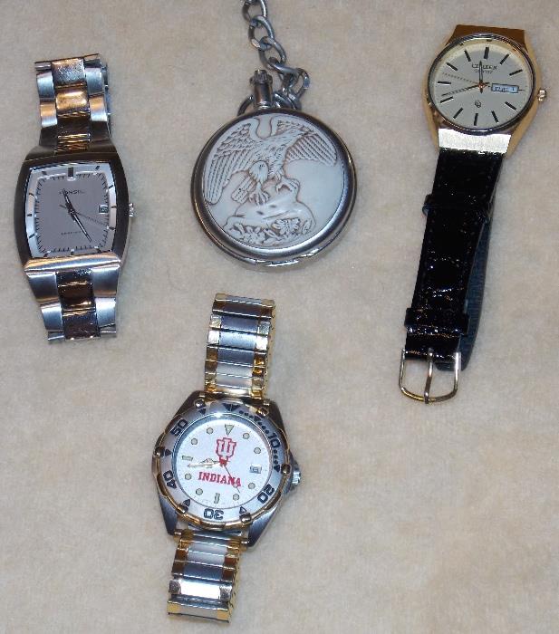 Indiana, Fossil and Citizen watches