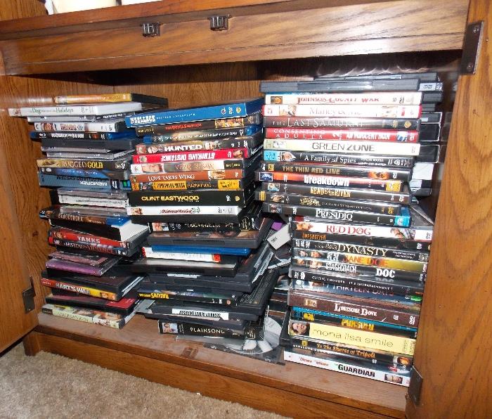 DVD's, lots of them!