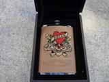 Ed Hardy flask in box