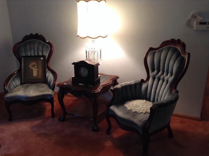 Victorian side chairs