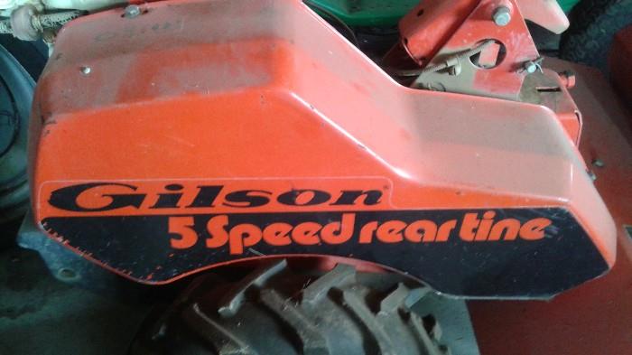 Gilson 5 Speed Rear Tine Tiller(Non-Running)