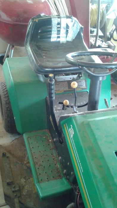 Rally 12HP Riding Mower with 38” Mowing Deck (For Parts)