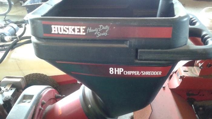 Huskee Heavy Duty Series 8 hp. Chipper/Shredder (Non-Running)