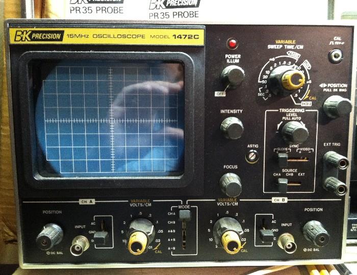 B&K 15MHz Oscilloscope Model 1472C