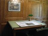 Drafting table.