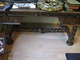 Large detailed desk.