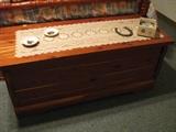 Cedar chest.