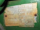 serial number of John Deere Tractor, see other pictures. Tractor was produced in Germany
