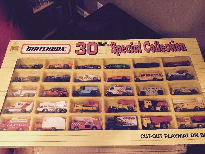 Matchbox Collection, this is a newer piece but there is a vintage 1960s collection that will be for sale, pics to come