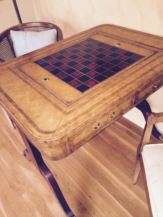 Vintage Game Table Nicely Restored