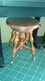 Antique Piano Stool