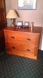 Oak File Cabinet