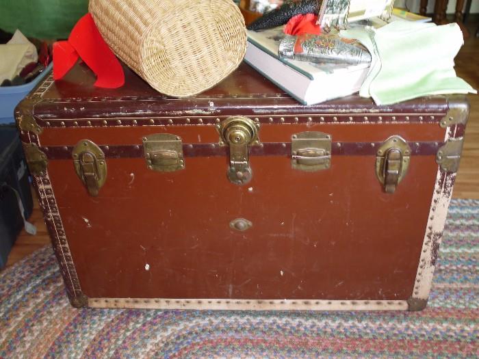 Amazing antique trunk by horn luggage