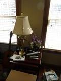 End Table & Stiffel Lamp