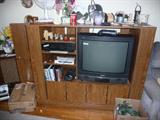 Entertainment Center & TV