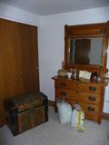 Antique Trunk & Dresser