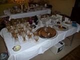 Glassware & Silver plate