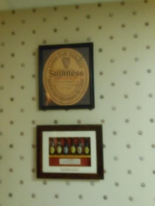 Guiness signs