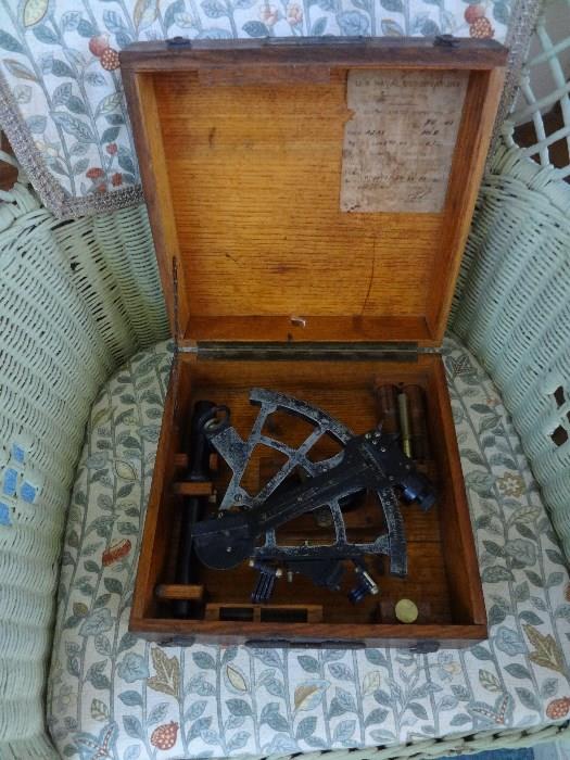 WWII Sextant